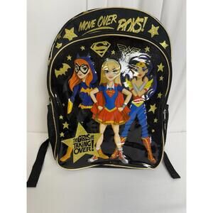 RARE DC Super Hero Girls “move Over Boys The Girls Are Taking Over” Backpack
